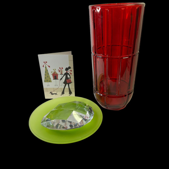 Tiffany and Co. Large Faceted Paperweight BEAUTIFUL & SpaRkLY - Picture 1 of 6